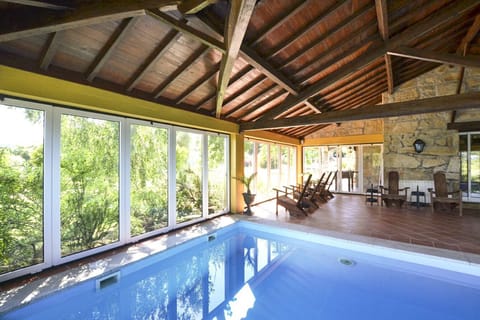 Indoor pool, a heated pool