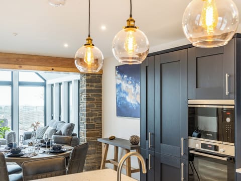 Kitchen area | Bay Tree Cottage - Coastal View Cottages, Ludchurch, near Narberth