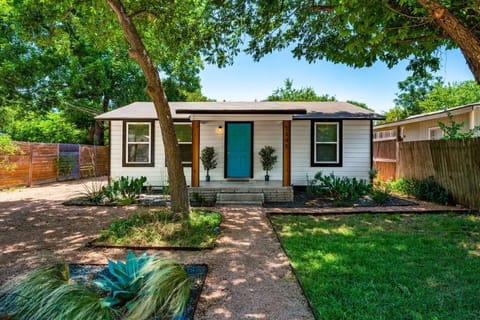 The front of the house