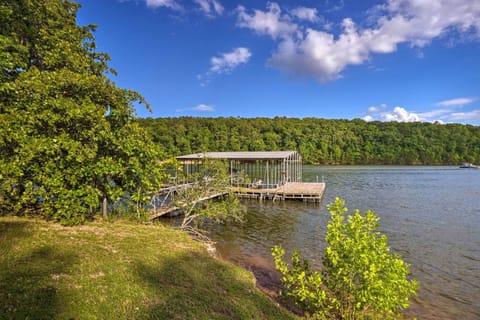 Private Swim Dock | Beaver Lake Views | Gazebo | Fire Pit