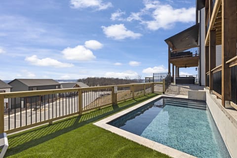 Indoor pool, seasonal outdoor pool