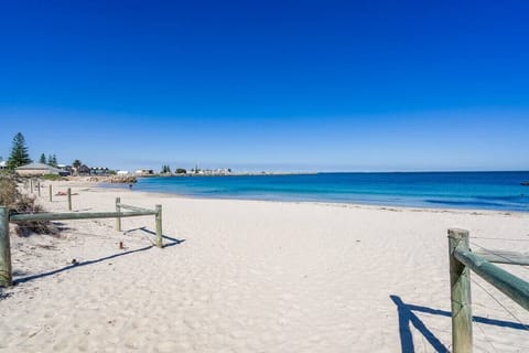 On the beach