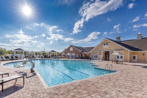 Indoor pool, outdoor pool