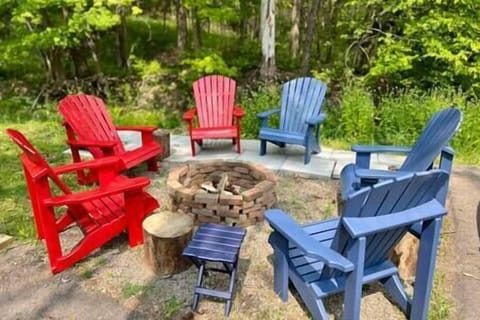 Awesome fire pit area