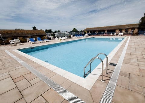 Indoor pool, a heated pool