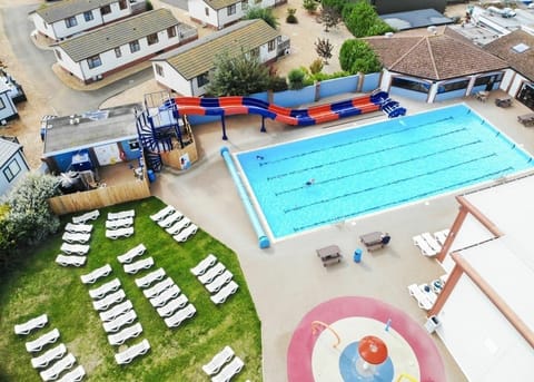 Indoor pool, a heated pool