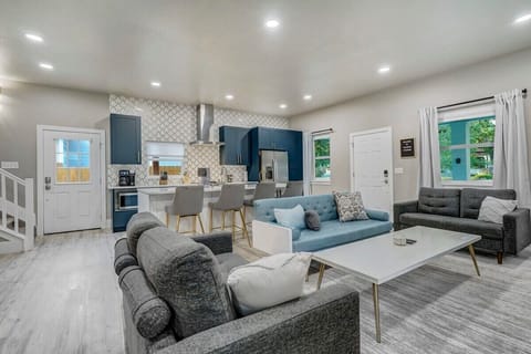 Our Living Room and Kitchen are Both Remarkably Spacious. Unwind in Comfort or Whip Up Your Favorite Snacks with Ease!