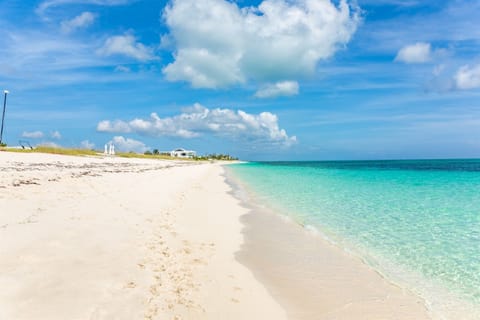 On the beach