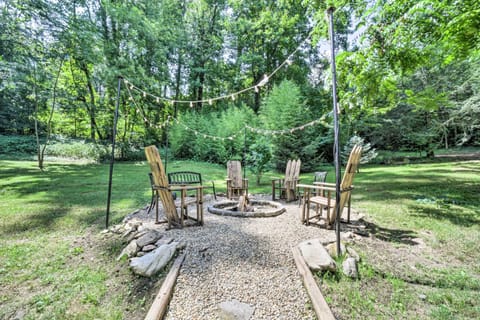 Wood-Burning Fire Pit | Outdoor Seating