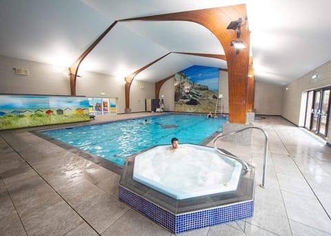 Indoor pool, a heated pool