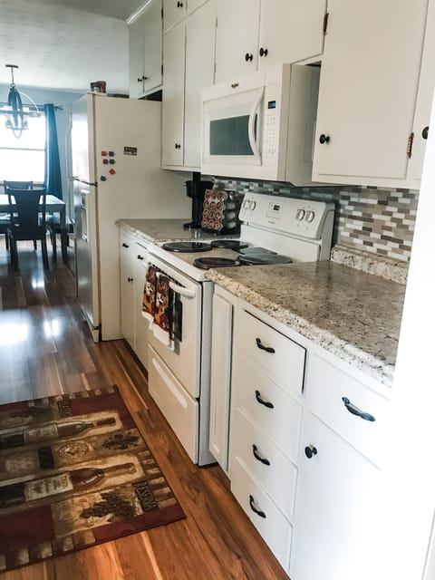 Recently remodeled kitchen