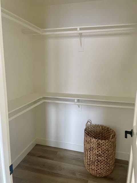 Walk in closet in the Master (large closets in all bedrooms)