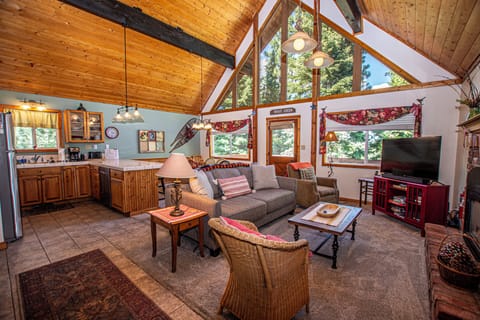 Alpine Welcome - Living Area and Kitchen