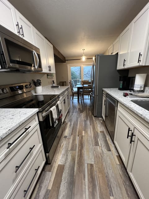 Galley kitchen main level