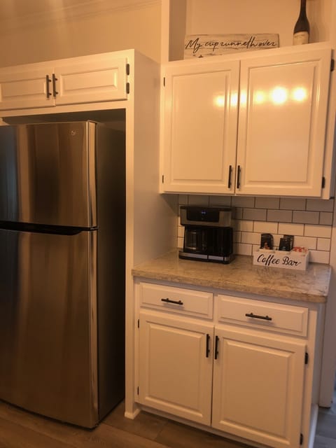 Stocked coffee and tea bar