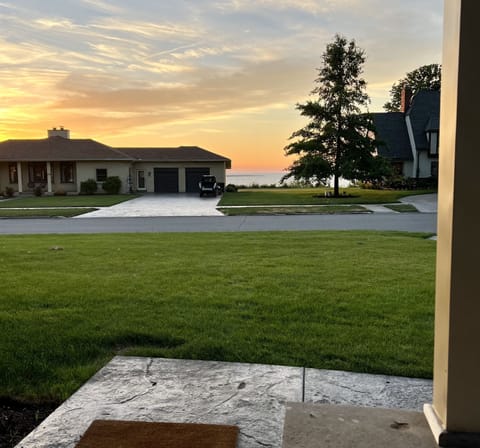 Beautiful views from front porch