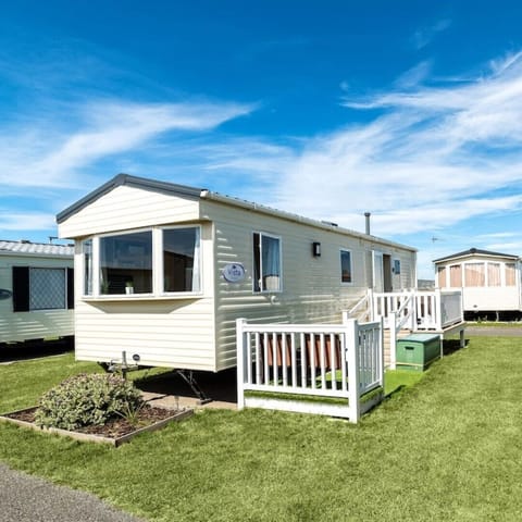 Our caravan, ground shot