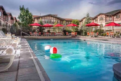 Indoor pool, outdoor pool