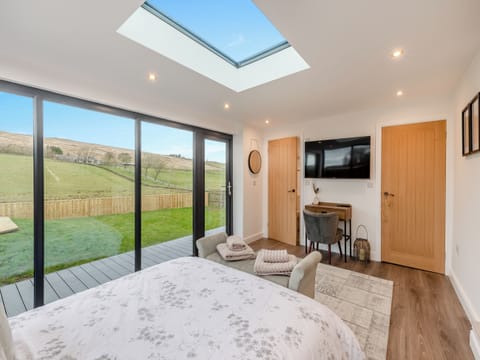 Double bedroom | The Bunker - Vallum Villas, Bardon Mill, nr Hexham