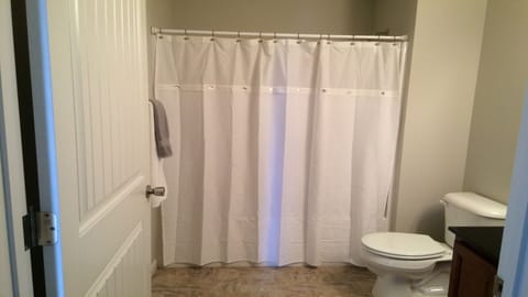 Combined shower/tub