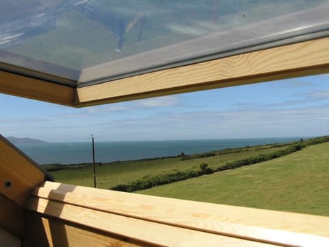 sea views from living room roof windows