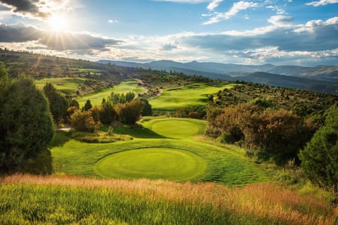 Field, Nature, Outdoors, Golf Course, Grassland