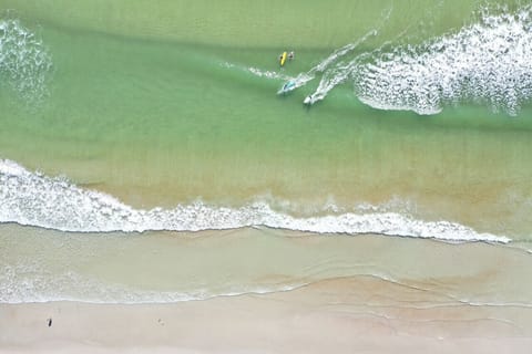 Beach nearby, beach towels