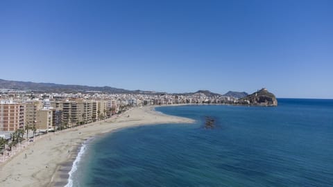 On the beach