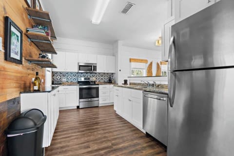 Main House kitchen with all the amenities of home.