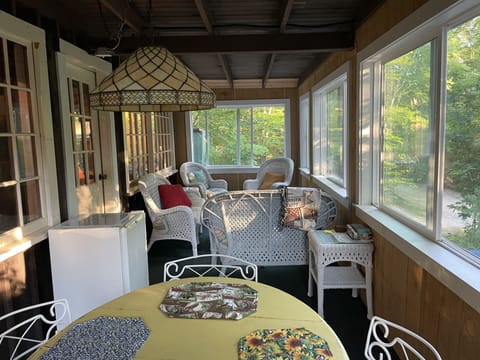 All season porch for relaxing and sharing meals