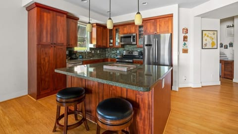 Pili Mai Resort at Poipu #08J - Fully Equipped Kitchen & Breakfast Bar - Parrish Kauai