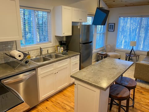 Well-equipped kitchen