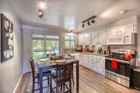 Full kitchens with all you will need to enjoy your stay with family.