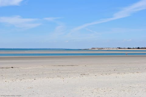 On the beach