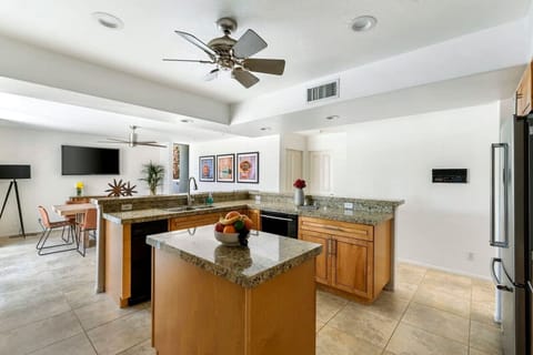A bright and spacious kitchen designed for gathering, cooking, and creating lasting memories
