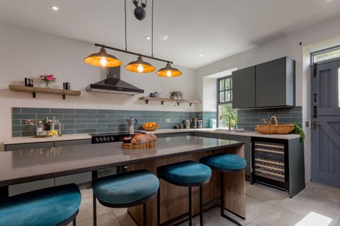 Kitchen island with seating