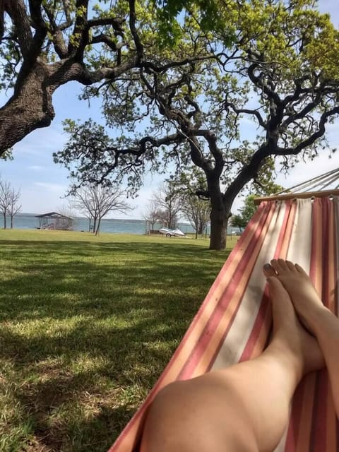 Relaxing at the lake