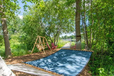 Take a nap on the hammock and enjoy the cool breeze off the lake