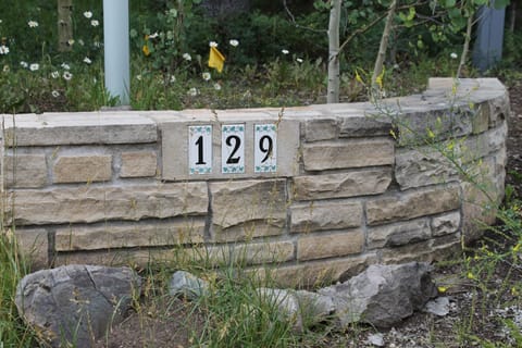Driveway entrance to The Monroe at Telluride