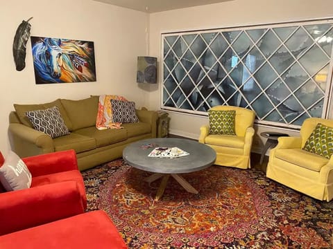 lots of comfortable living room space to spread out