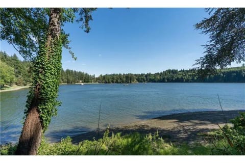 Beach on the property.