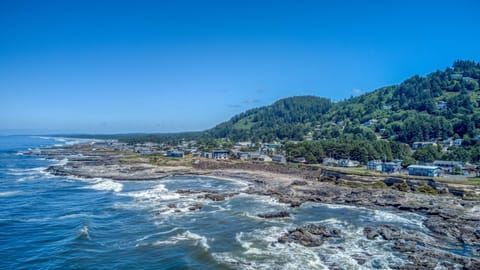Aerial View of the ocean