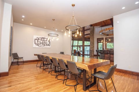 Seating for everyone in the spacious dining area.