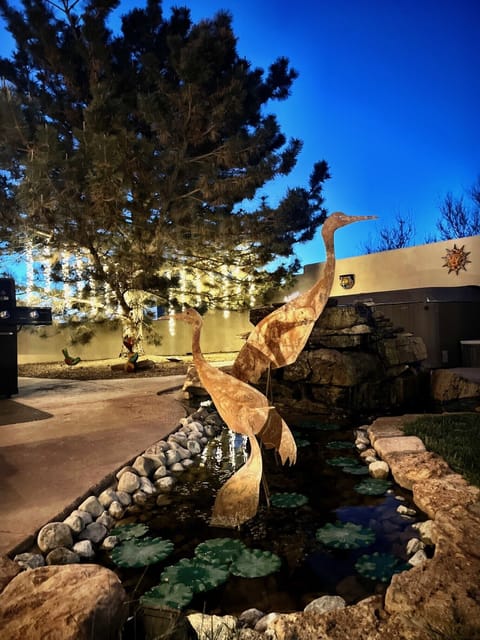 Stunning Local Art and Whimsical Lighting