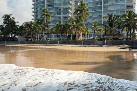 On the beach