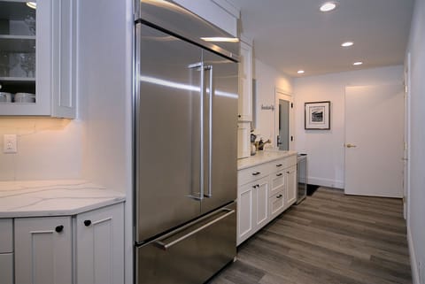 Large Fridge and Bar Area