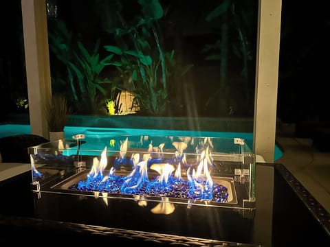 Beautiful fire-table