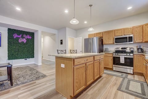 Spacious kitchen with an inviting island for cooking and gathering!