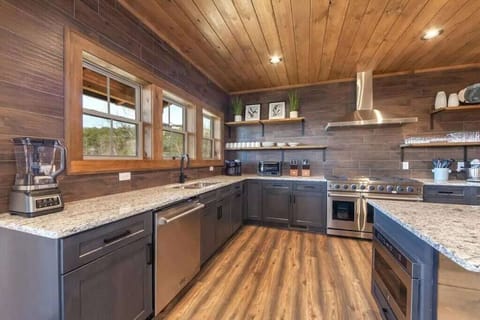 Top of the Summit Lodge's fully equipped kitchen