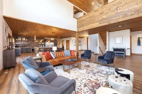Top of the Summit Lodge's cozy living area